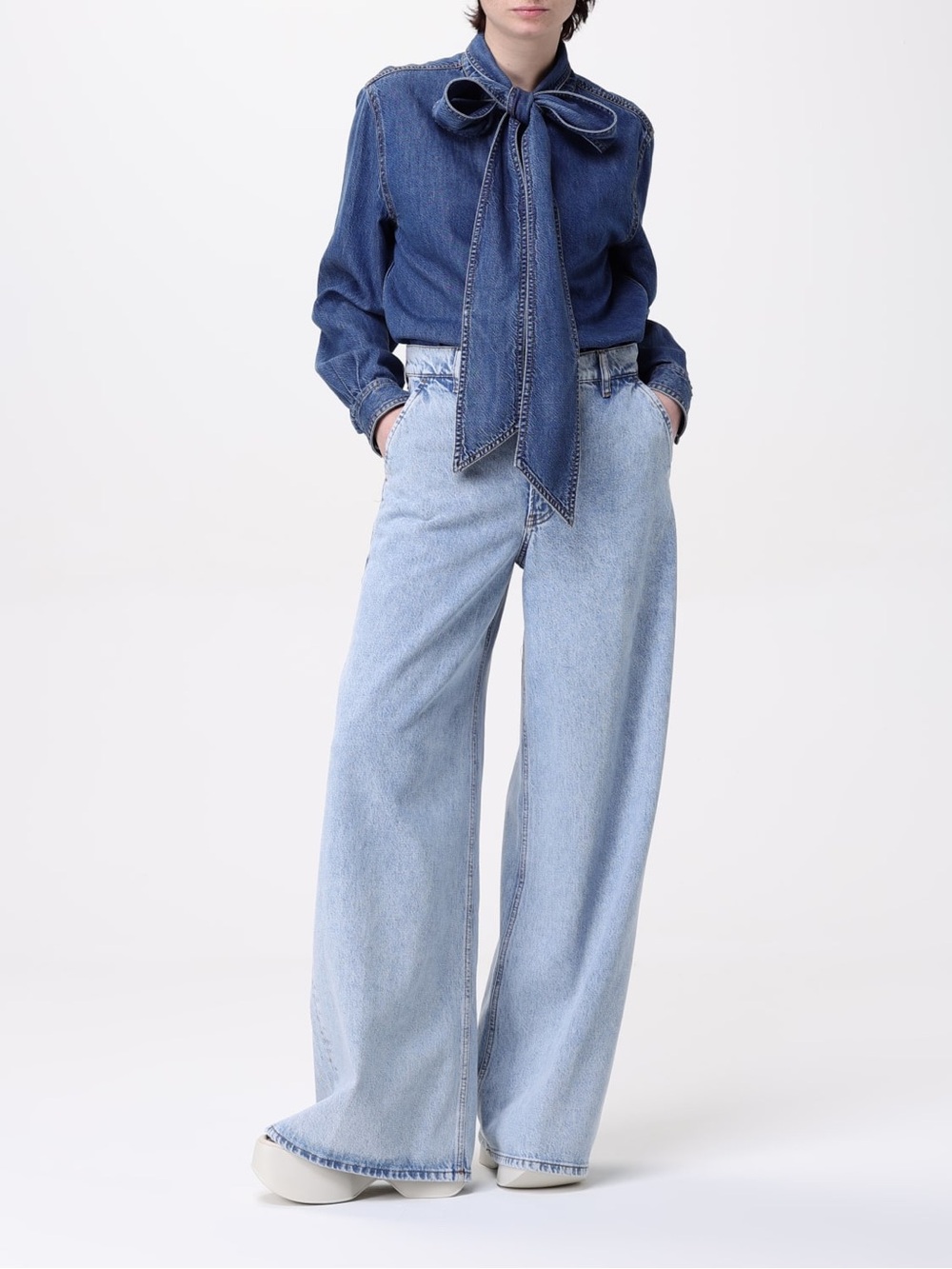 Frame Denim The Wide Trouser Jeans Ettie Size 28
